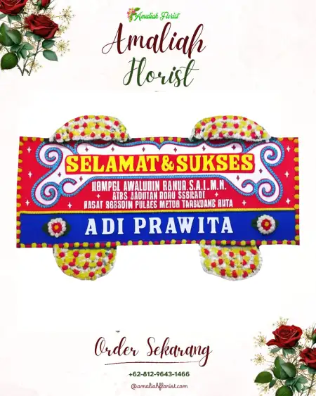 Papan Bunga Ucapan Selamat Dodu