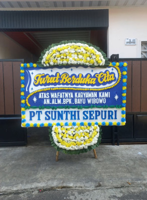 Papan Bunga Duka di Dodu